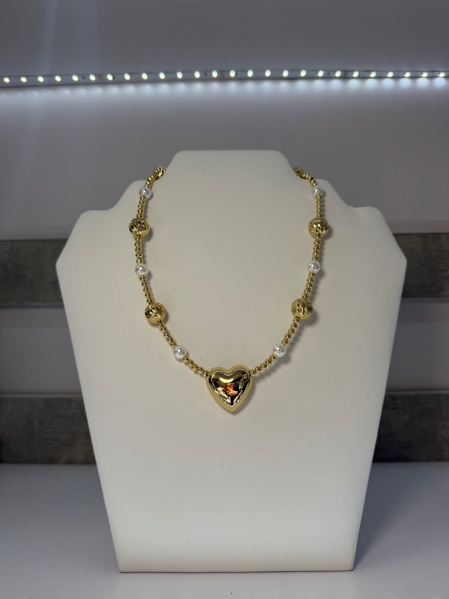 Pearl Heart necklace