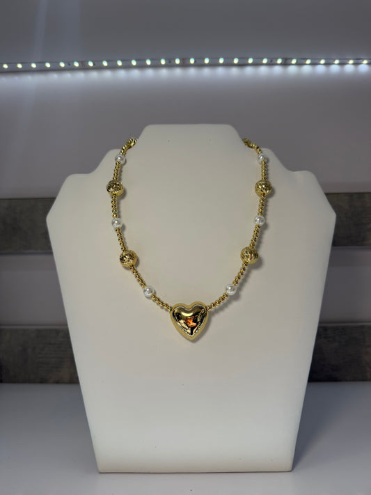 Pearl Heart necklace