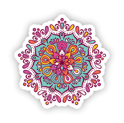 Colorful Mandala Sticker